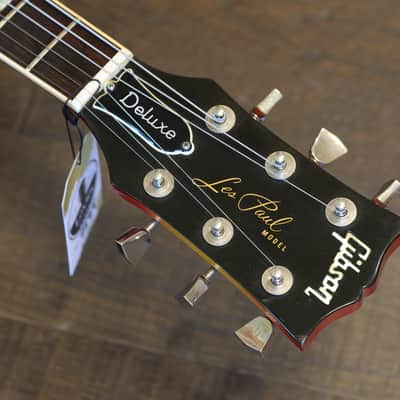 1981 Gibson Les Paul Deluxe Electric Guitar Cherry Sunburst + OHSC image 11