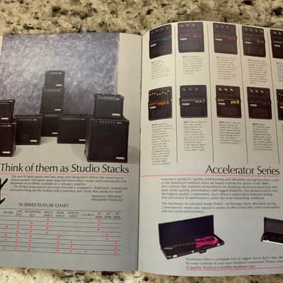 Washburn Catalog RR40 AF40 etc 1987 image 6