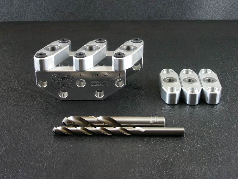 Tuner Drilling Jig for Slotted / Classical Headstock - G-Tech Guitar Works - Luthier image 1