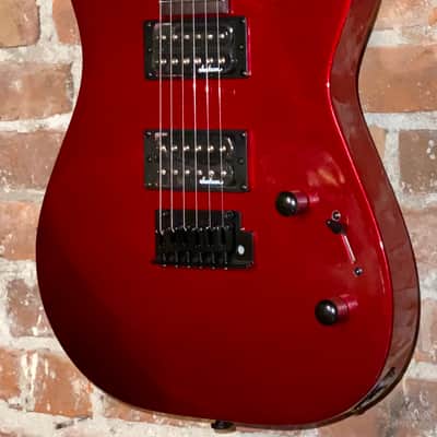 Jackson JS Series JS12 Dinky with Amaranth Fretboard 2023 Metallic Red, It's a Rocking Machine ! image 1