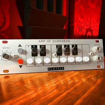 FlatSix Modular Arp Of Darkness (Silver) - 1U CV Arp with a twist & swappable firmware image 1