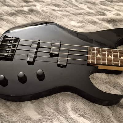 1990 Ibanez Roadbass RD707-BK w/ EMG Pickups - MIJ - Fujigen - Black - Active - 4-String Bass image 5