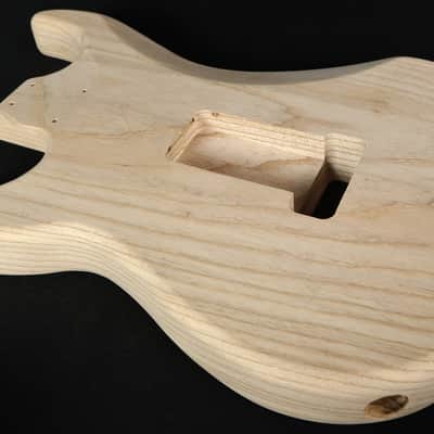 Michael Kelly MK60 Strat Electric Guitar Kit Maple/Rosewood Neck and Ash Body Unfinished image 5