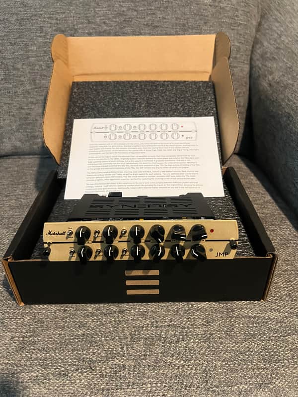 Synergy Marshall JMP 2-Channel Preamp Module 2025 - Present - Gold image 1