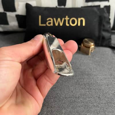 Lawton 6*b Alto Saxophone Mouthpiece 2020’s - Silver Plated - CNC image 5