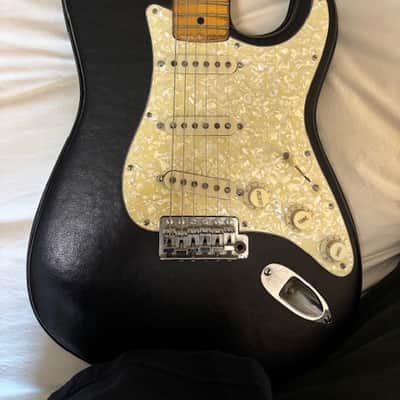 Fender Stratocaster 1974 - custom black tolex image 2
