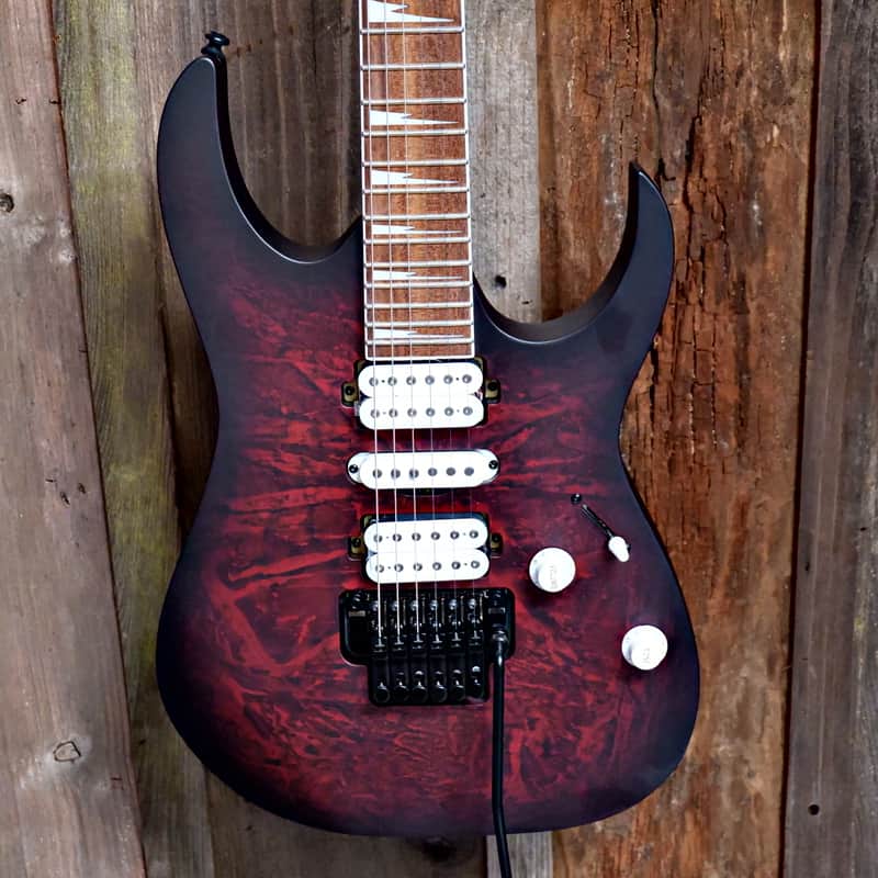 Ibanez RG470DXW-WZM Standard - Wine Red Frozen Matte image 1