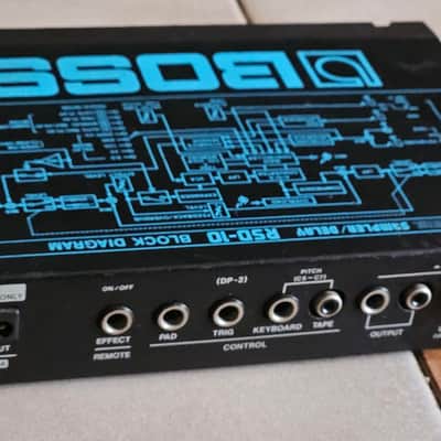Boss RSD-10 Micro Rack Series Digital Sampler / Delay 1985 - 1991 - Black image 6