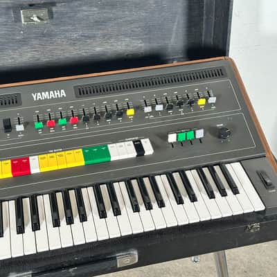 Yamaha CS-50 Synthesizer Polyphonic Synthesizer 1977 - Black image 7