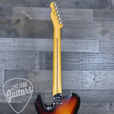 Pre-Owned Fender American Ultra Luxe Vintage '60s Custom Telecaster - 3-Color Sunburst with Hardshell Case image 7