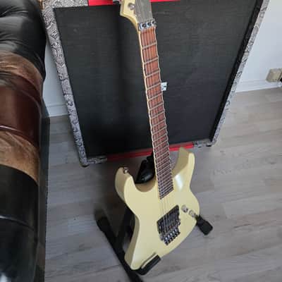 ESP M-1 Custom 1987 M1 Mirage SCALLOPED Owned by major German pro artist Jackson Headstock image 15