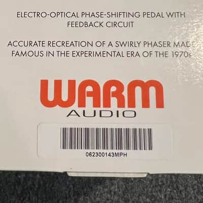 Warm Audio Mutation Phasor II Guitar Effects Pedal Recreation of the Classic 1970’s Swirly Phaser 2023 Just Release on 6-28-23 image 11
