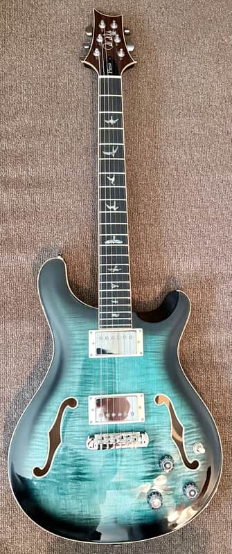 PRS SE Hollowbody II Piezo 2020 - Present - Peacock Blue image 1