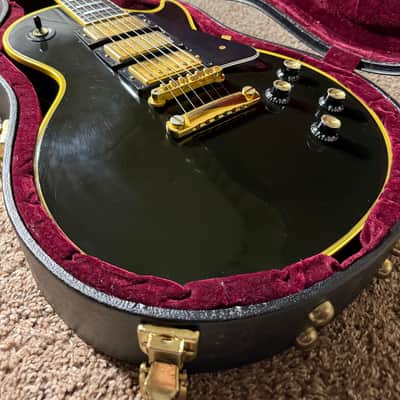 Gibson 1999 Custom Shop Historic Collection 3-Pickup '57 Les Paul Custom Black Beauty Reissue - Ebony image 12