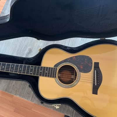Yamaha LS16R L Series Spruce/Rosewood Concert with Electronics 2010s - Natural image 4