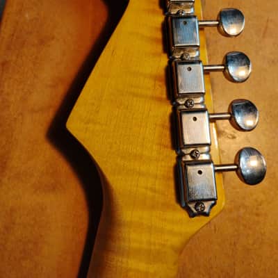 Warmoth Fender Stratocaster Neck 2010's - Nitrocellulose Lacquer Vintage Tint image 4