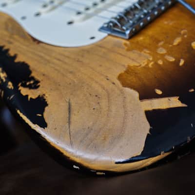 Fender Custom Shop '55 Stratocaster Ultimate Relic built by Jason Smith image 3
