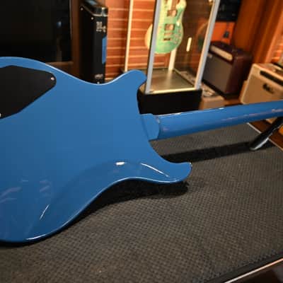 PRS Wood Library S2 McCarty 594 Thinline 85/15s and Ebony Board - Space Blue #5487 image 8