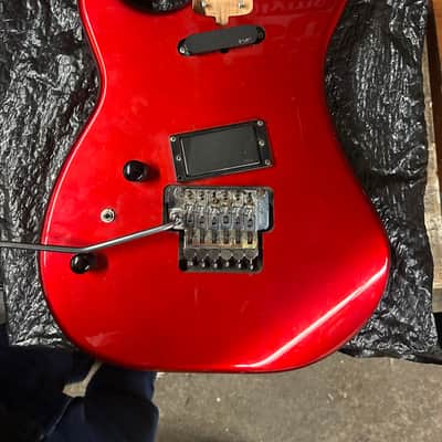 Kramer  Focus 6000 1985 - BODY AND PARTS ONLY Cherry red image 2