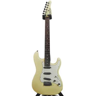 2015 Schecter USA Traditional Vintage White SSS w/ OHSC image 4