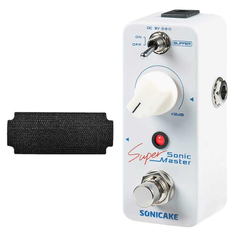 New SONICAKE Master Clean Boost Buffer Guitar Bass Effects Pedal image 1