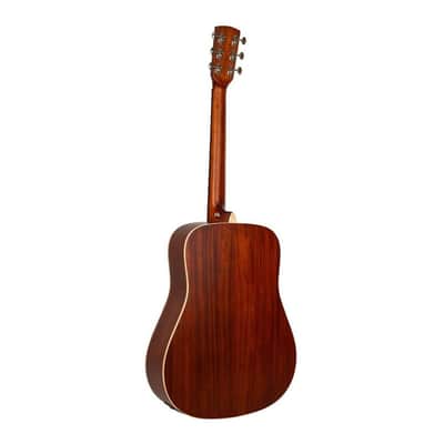 Gold Tone The Dread Acoustic-Electric All Solid Wood Guitar with Bag (Burst image 3