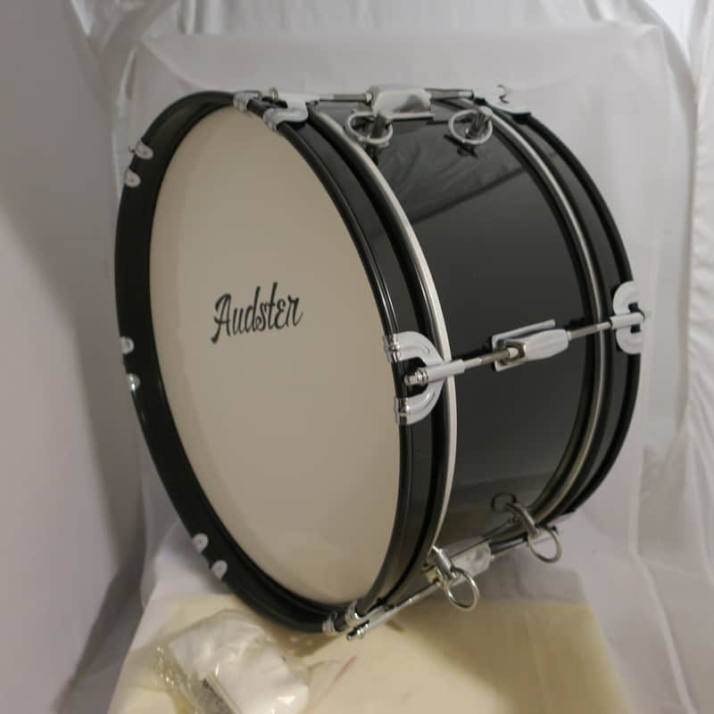 Audster 7x16 marching bass/tenor/tom drum 2022 - Black image 1