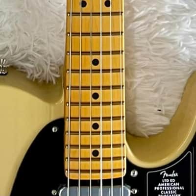 Fender Limited Edition American Professional Classic Telecaster®, Vintage Blonde image 7