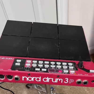 Nord Drum 3P 6-Channel Modeling Percussion Synthesizer 2016 - Present - Red image 4