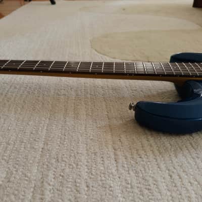 Ernie Ball Music Man Silhouette 2002 Blue Pearl Hardtail image 14
