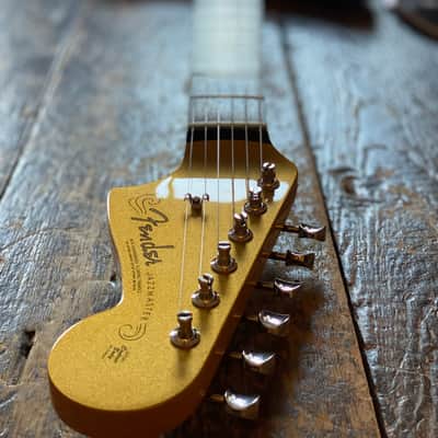 Fender Japan FSR Traditional '60s Jazzmaster Mystic Aztec Gold with Matching Headstock 2024 image 10