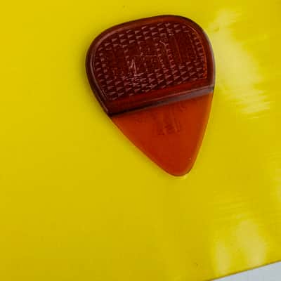 Martin "Patent Pending" Guitar Picks, Medium & Heavy, (1970's) - Amber image 3
