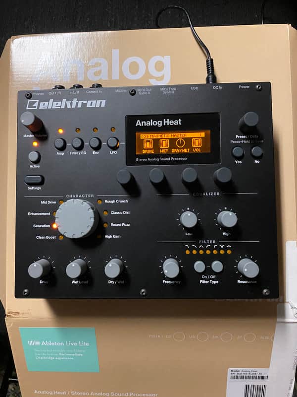 Elektron Analog Heat Stereo Processor with USB Interface | Reverb