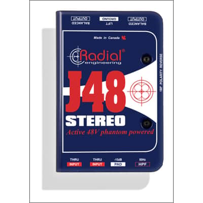 Radial J48 Stereo Premium Active DI - DI Box image 1