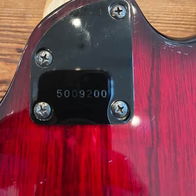 Aria / Variax combo stratocaster 1980's Cherry-Natural image 10