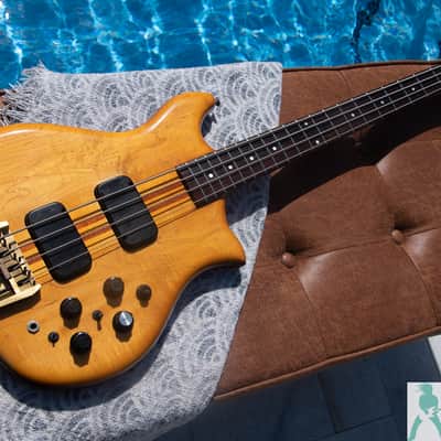 Early 1980's Kawai FIIB / F-IIB - Thump Master Supreme Alembic Copy - Made in Japan - Pro Set Up w Perfect Frets/Action/Intonation! - Demo Video image 11