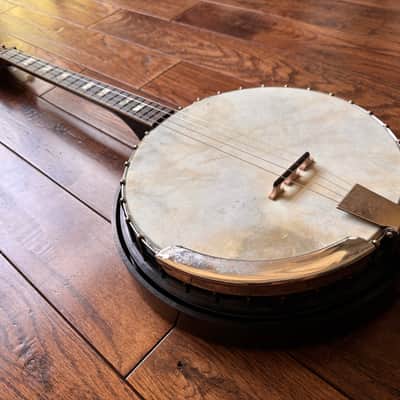 Vintage 1950s Harmony Roy Smeck 4 String Tenor Banjo image 5