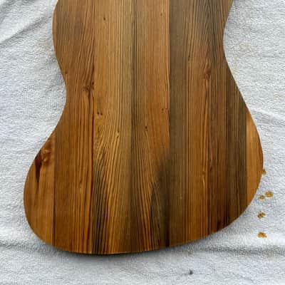 SHC - jazzmaster style - reclaimed cypress and walnut - reclaimed Americana image 6