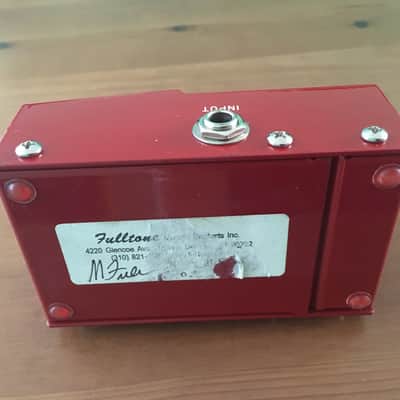 Fulltone Distortion Pro 2000s - Red image 2