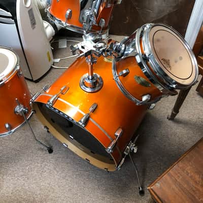 Ludwig ACCENT 5 Piece Shell Pack - Amber Gloss image 2
