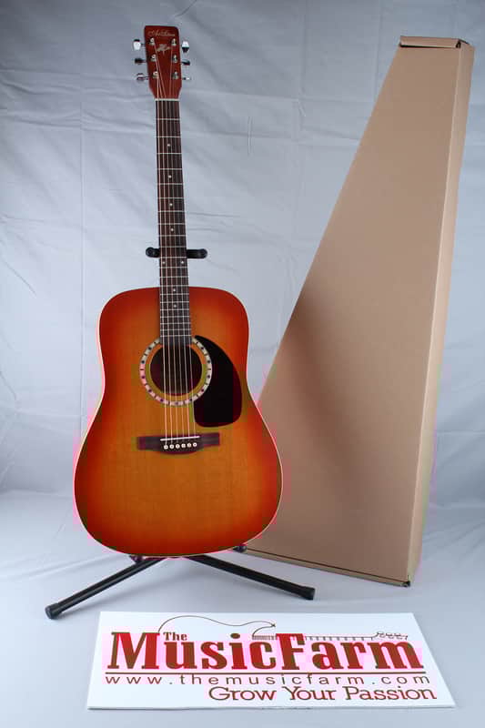 Art and Lutherie Cedar Sunrise Dreadnaught Acoustic Guitar by