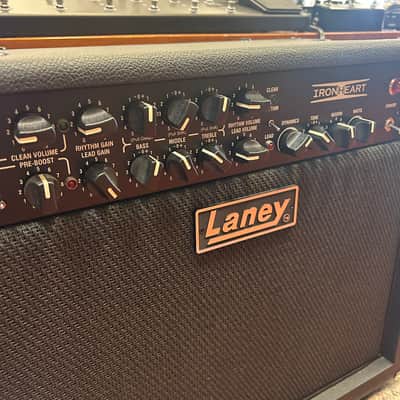 Laney IRT30-112 Ironheart Tube Guitar Combo Amp 2010s - Black image 1