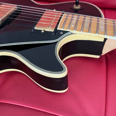 Gibson  Les Paul Custom  1979 maple fretboard fretless wonder Black gold image 6