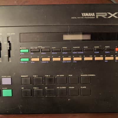 Yamaha RX-17 Drum Electric Programmer Vintage Percussion Sounds 80s Unit Program Box RX17 1980s - Black