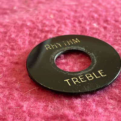 vintage Gibson 1970's 1974 1972 switch ring poker chip for Les Paul Custom paf switchcraft  usa 1968 1969 1971 1973 image 4