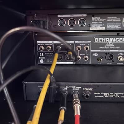 ART SGE Behringer Multi-Effects  Virtualizer V amp Bass RACK - schwarz image 6