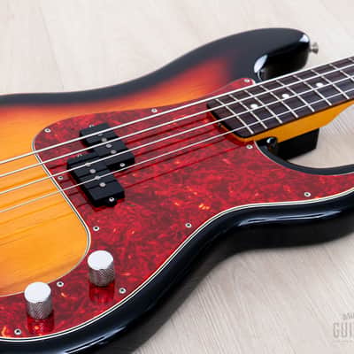 2002 Fender Precision Bass ‘62 Vintage Reissue PB62-53 Sunburst, Japan CIJ image 6