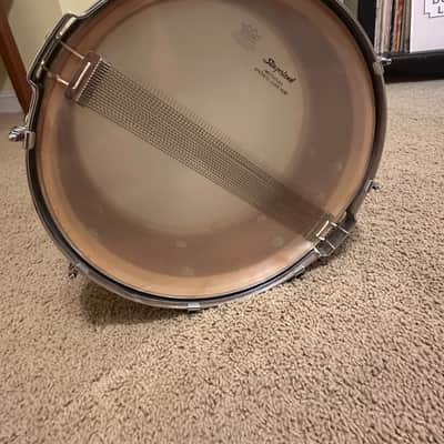 Slingerland 5x14 8 Lug Snare Drum October 1961 - Peacock Sparkle image 11
