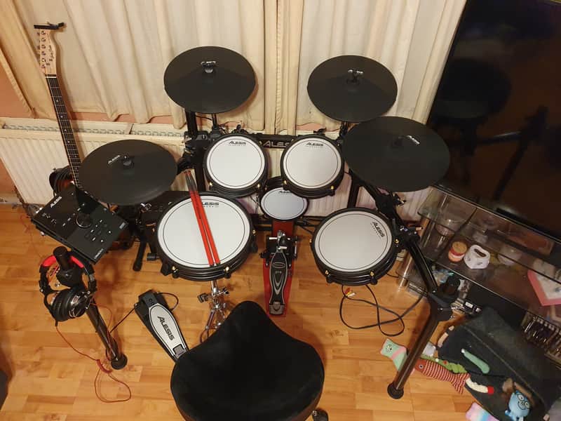 Alesis Crimson II Kit Special Edition Electronic Drum Set 2010s - Black image 1