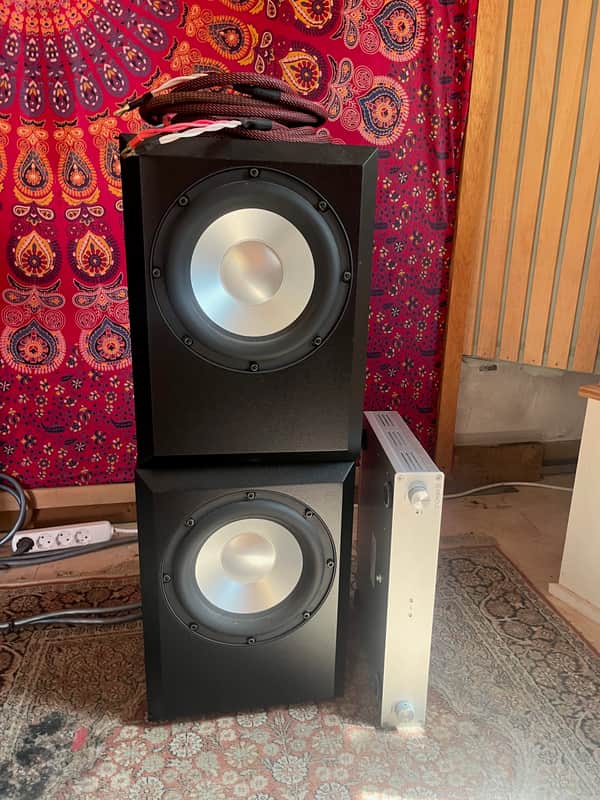 Sky Audio Verdade II Subwoofer , Abacus 60-120 2023 - black image 1